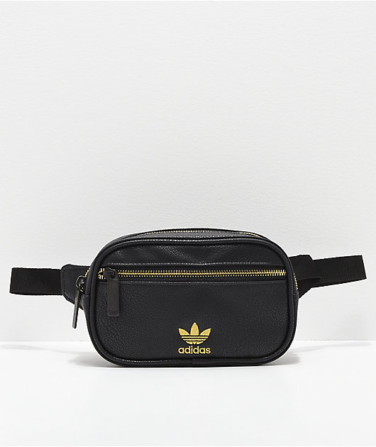 black and gold adidas fanny pack