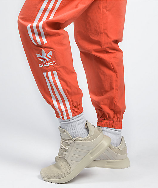 adidas lock up track pants red