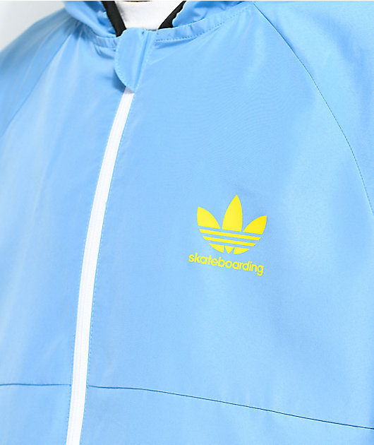 adidas jacket blue yellow