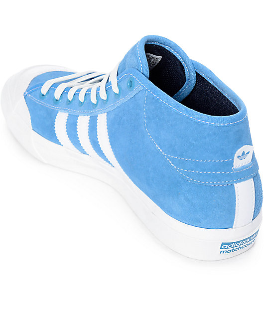 adidas matchcourt mid blue