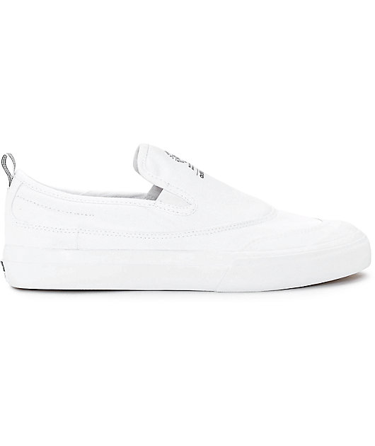 adidas matchcourt white slip on shoes