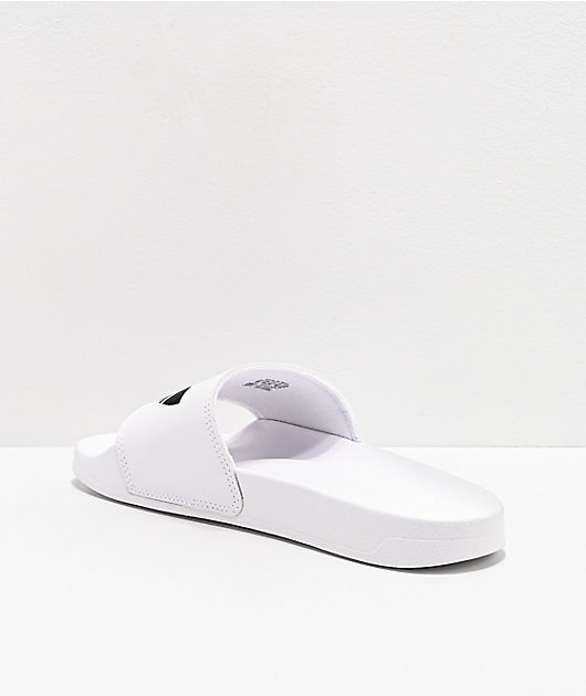 adidas black & white adilette lite sandals