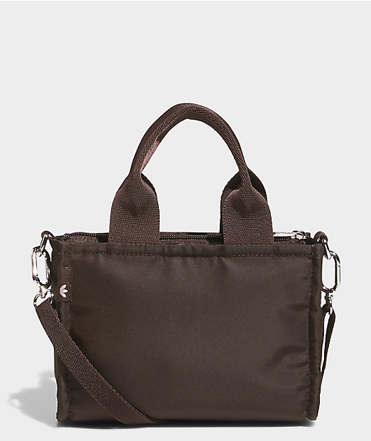 adidas Micro Brown & Pink Tote Bag | Zumiez