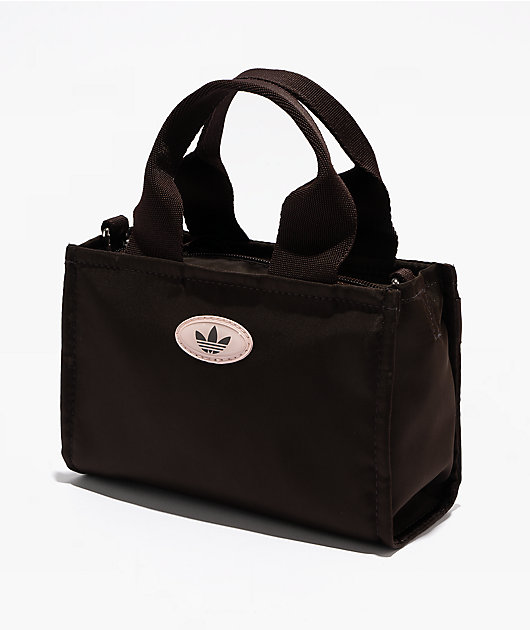 adidas Micro Brown & Pink Tote Bag | Zumiez