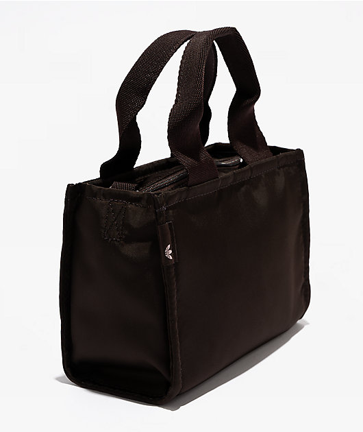 adidas Micro Brown & Pink Tote Bag | Zumiez