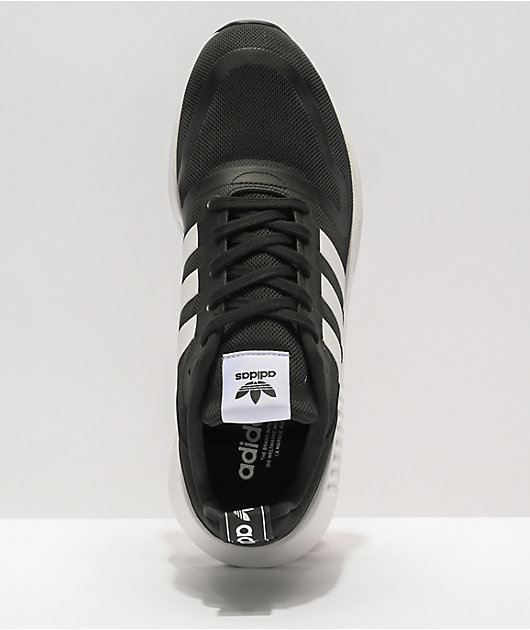 adidas black and white shoes