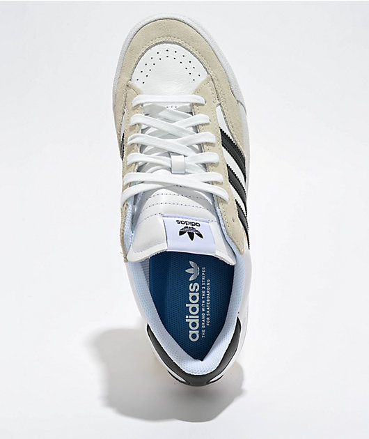 adidas Nora Crystal White Core Black Skate Shoes