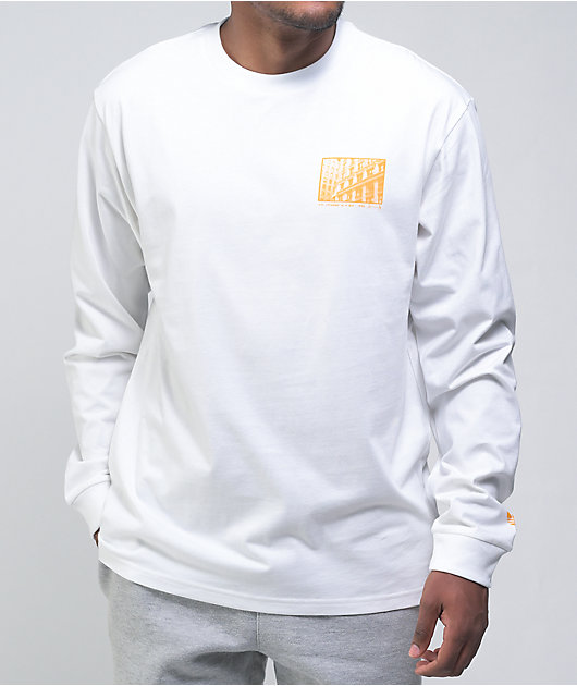 adidas O'Meally NYC White Long Sleeve T-Shirt