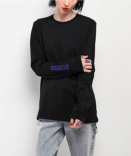 adidas Originals 4.0 Circle Black Long Sleeve T Shirt