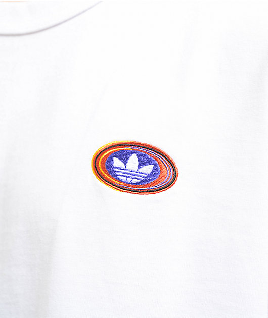 adidas Originals 90s Print White T Shirt Zumiez