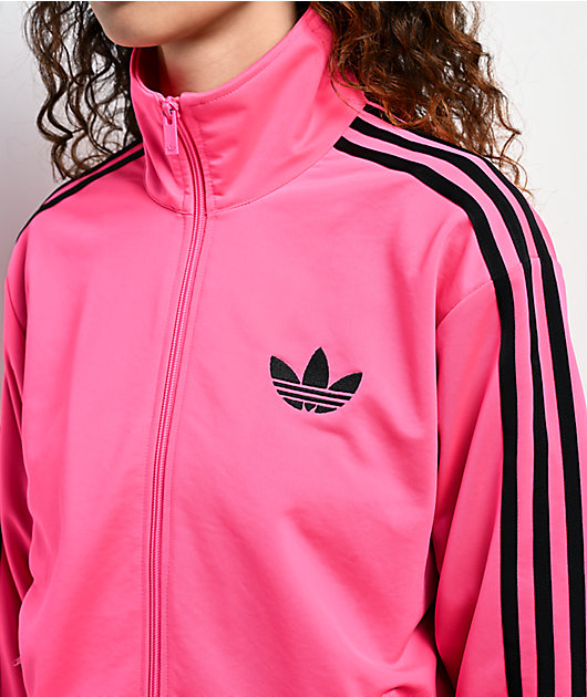 adidas Originals Adicolor Classics Firebird Pink Track Jacket | Zumiez