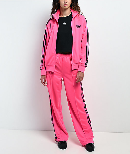 adidas Originals Adicolor Classics Firebird Pink Track Jacket | Zumiez