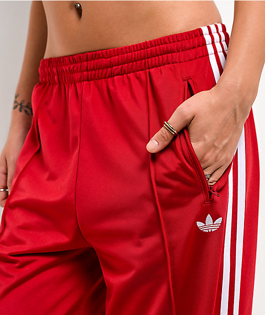 adidas Originals Adicolor Classics Firebird Red Loose Fit Track Pants