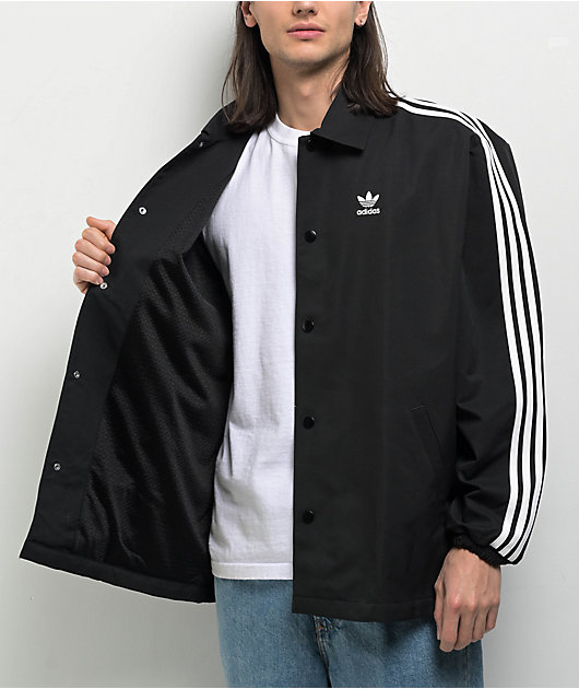 adidas Originals Black Coaches Jacket | Zumiez