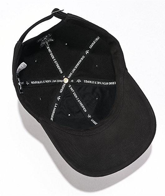 adidas Originals Bold Trefoil Black Snapback Hat