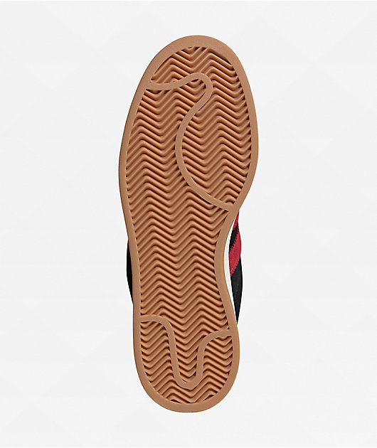 adidas Originals Campus 00s Black & Red Skate Shoes