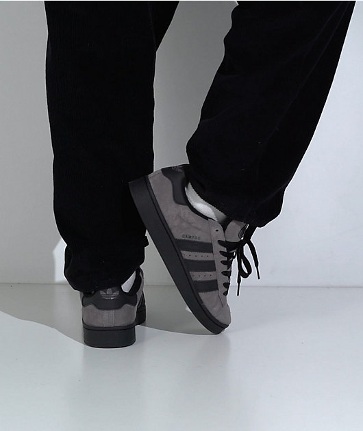 adidas Originals Campus 00s Charcoal & Core Black Skate Shoes