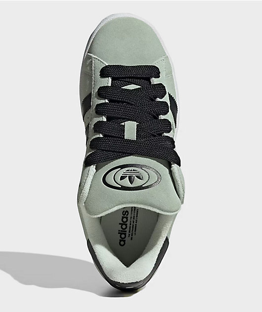 adidas Originals Campus 00s Linen Green, Core Black & Cloud White Skate Shoes