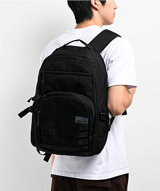 Adidas originals black backpack sale