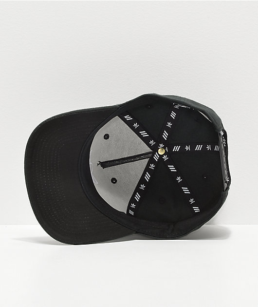 adidas black snapback hat