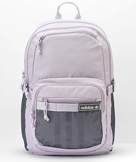 Lilac adidas backpack hotsell