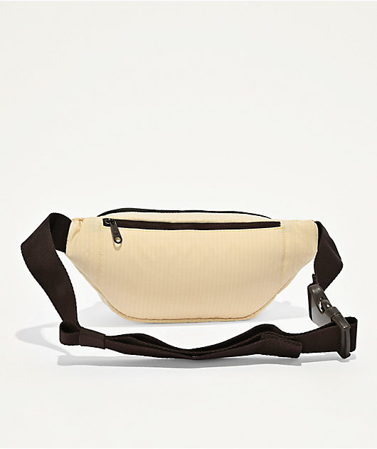 adidas Originals For All Warm Vanilla Yellow, Aurora Coffee Brown & Team Victory Red Fanny Pack