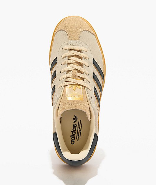 ◆正規品◆ADIDAS ORIGINALS GAZELLE BOLD CREAM(W)◆関税込◆ adidas Originals Gazelle Bold Cream White, Black & Sand