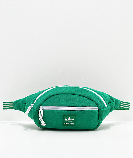 adidas green fanny pack
