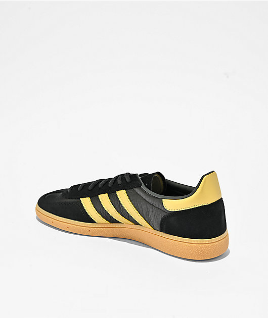 adidas Originals Handball Spezial Black & Gold Shoes