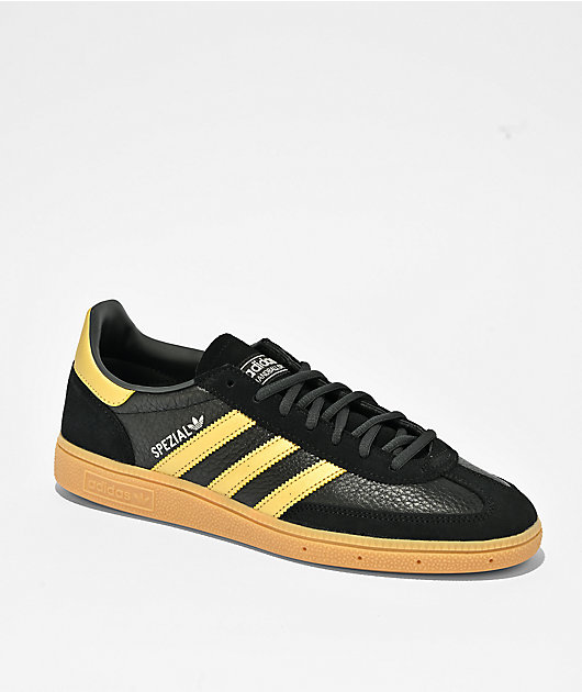 adidas Originals Handball Spezial Black & Gold Shoes