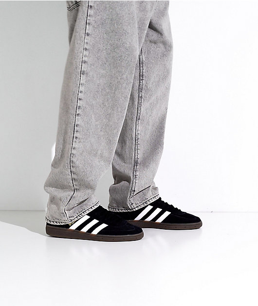 adidas Originals Handball Spezial Black & White Shoes video