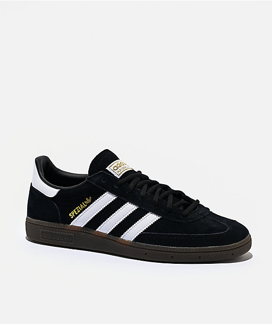 adidas Originals Handball Spezial Black & White Shoes | Zumiez