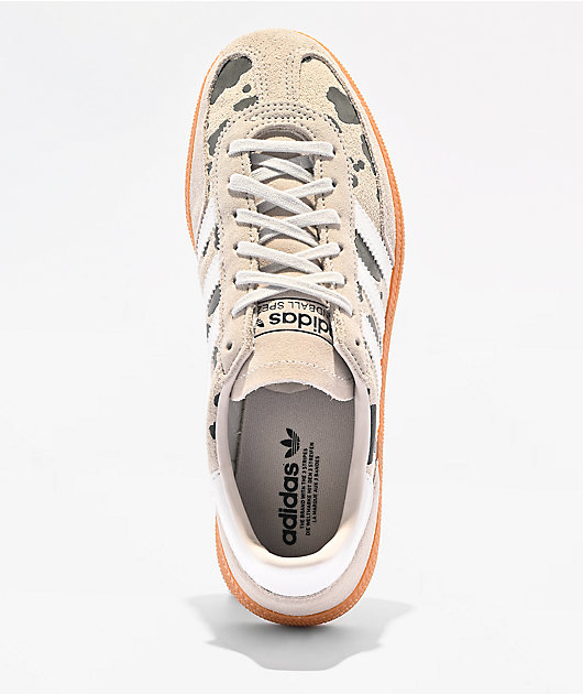 adidas Originals Handball Spezial Cow Grey One, Cloud White & Crystal White Shoes