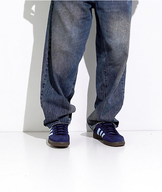 adidas Originals Handball Spezial Navy & Sky Shoes video