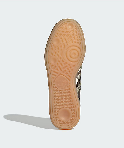 adidas Originals Handball Spezial Rhinestone Earth Strata, Off White & Gold Metallic Shoes