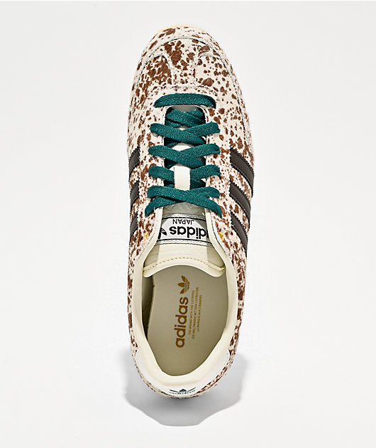 adidas Originals Japan Brown Cow Print Shoes