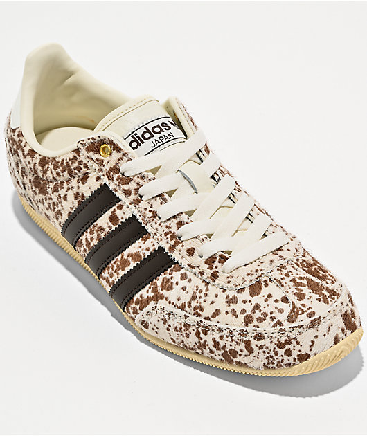 adidas Originals Japan Brown Cow Print Shoes