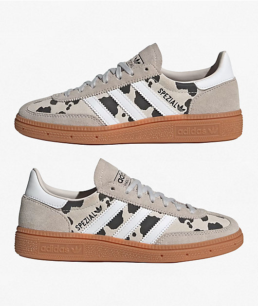 adidas Originals Kids Handball Grey & Cow Shoes