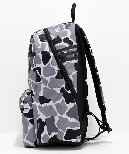 adidas black camo backpack