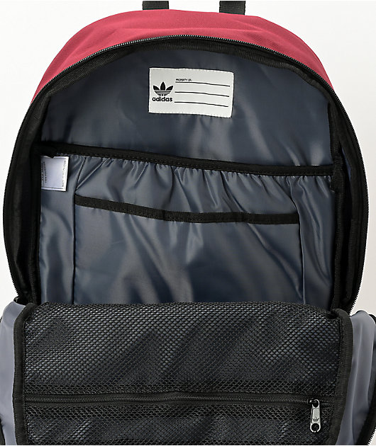 adidas Originals National Recycled Red Backpack