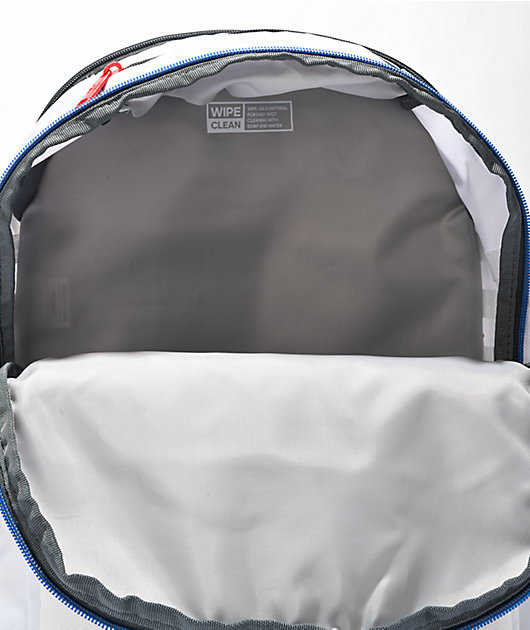 adidas National Mini Backpack - White / Halo Silver