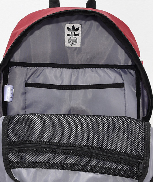 adidas Originals National mochila borgoña