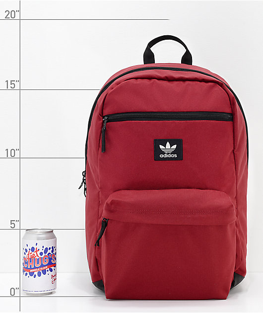adidas Originals National mochila borgoña