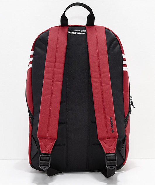 adidas Originals National mochila borgoña