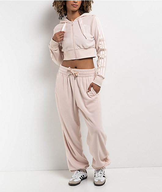adidas Originals Plush Wonder Quartz Jogger Sweatpants | Zumiez