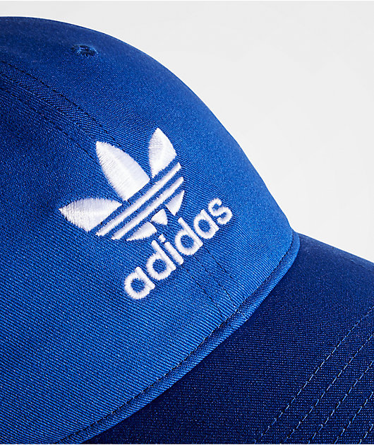 smuk elasticitet server adidas Originals Relaxed Blue Strapback Hat