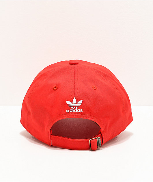 Merecer exterior puñetazo adidas Originals Relaxed gorra roja
