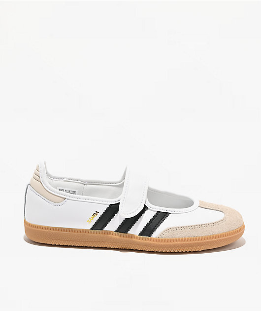 adidas Originals Samba Jane Cloud White, Alumina & Core Black Shoes