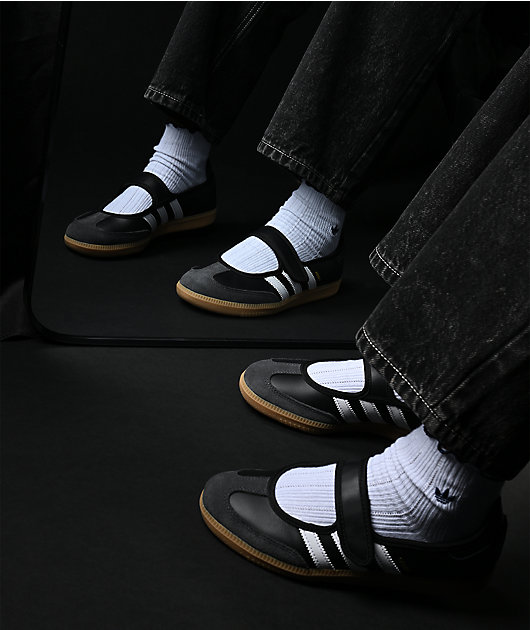 adidas Originals Samba Jane Core Black, Carbon & Cloud White Shoes