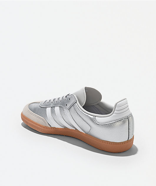 adidas Originals Samba OG Silver & White Shoes